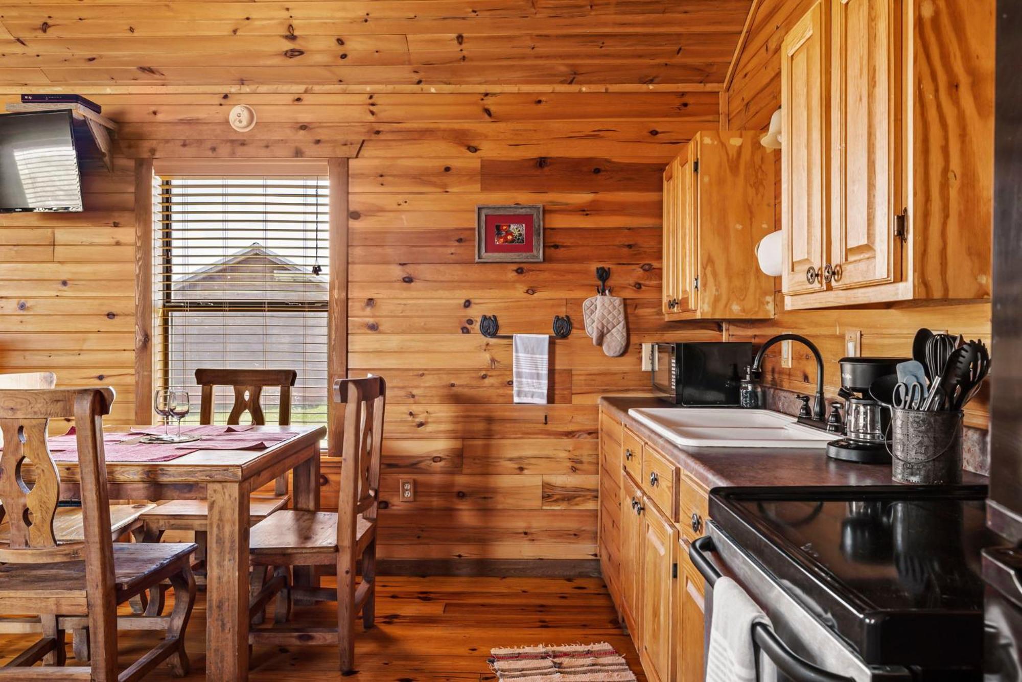 Enchanted Rockview Cabins Crabapple Quarto foto